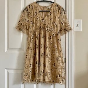 Francesca’s Lace Shift Dress